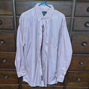 Men's red Button-Down Shirt